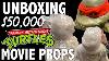 Unboxing Crazy 50 000 Screen Used Tmnt Props From The 90 S Teenage Mutant Ninja Turtles Movies