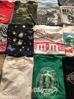 Vintage Graphic T Shirt Lot Pre Owned Single Stitch 70's 80's 90's Screen Stars