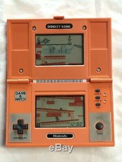 Vintage Nintendo Donkey Kong Multi Screen DK-52 Original Box & Instructions