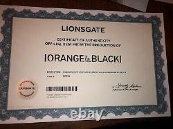 Wow Pennsatucky Cliff Hanger Season 1 Screen Used Cross, ID Orange New Black COA